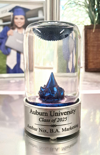Engraved Customized College Graduation Gift, Personalized Ferrofluid Display