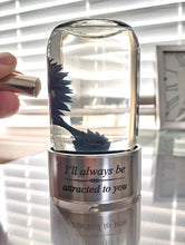 Valentine's Day personalized engraved Ferrofluid Display