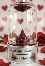 Valentine's Day personalized engraved Ferrofluid Display