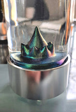 SPIKE ferrofluid display (Iridescent GREEN)