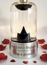Valentine's Day personalized engraved Ferrofluid Display
