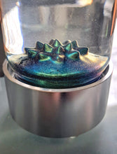 SPIKE ferrofluid display (Iridescent GREEN)
