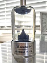Valentine's Day personalized engraved Ferrofluid Display