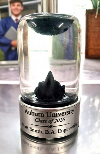 Engraved Customized College Graduation Gift, Personalized Ferrofluid Display