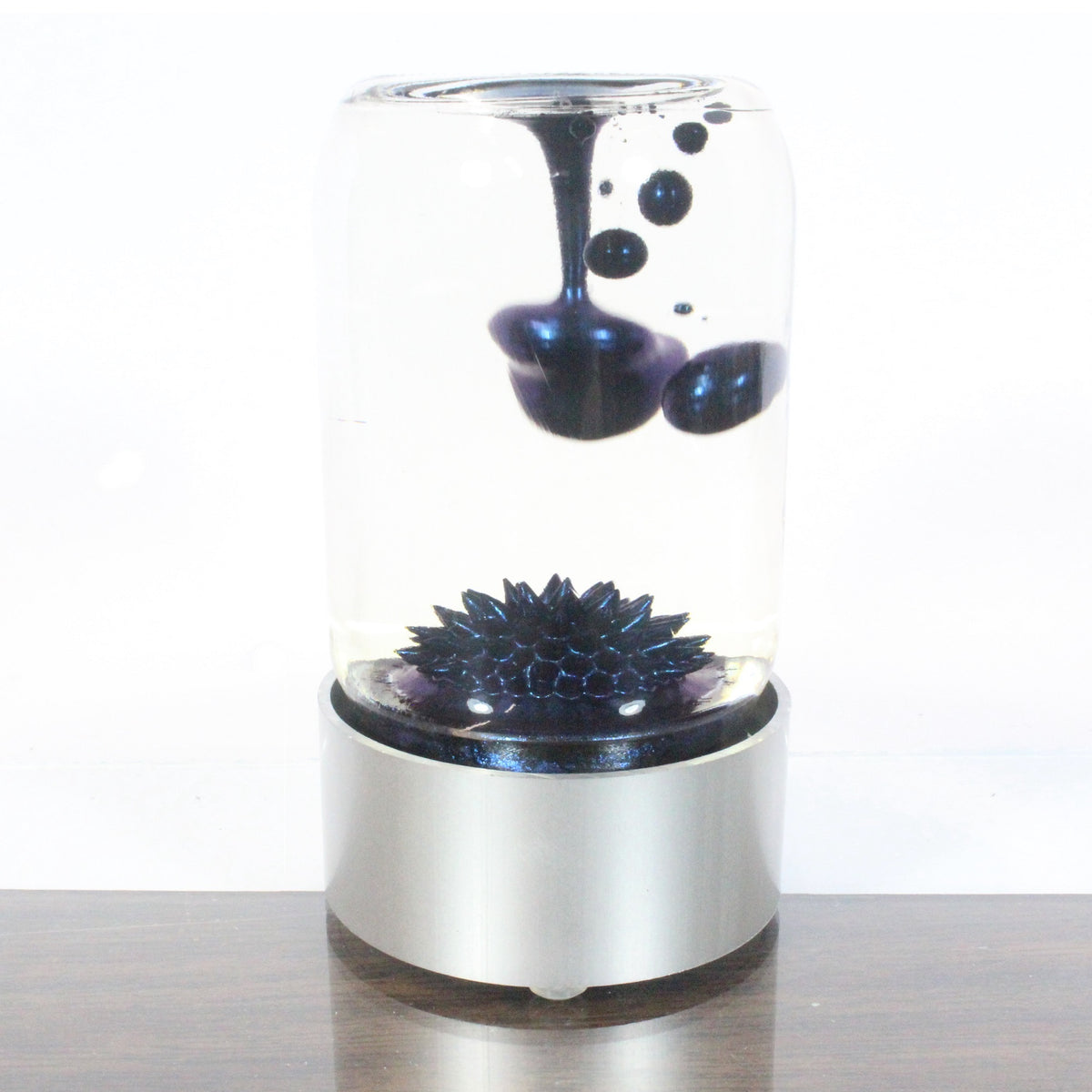 SPIKE ferrofluid display (Blue ferrofluid)
