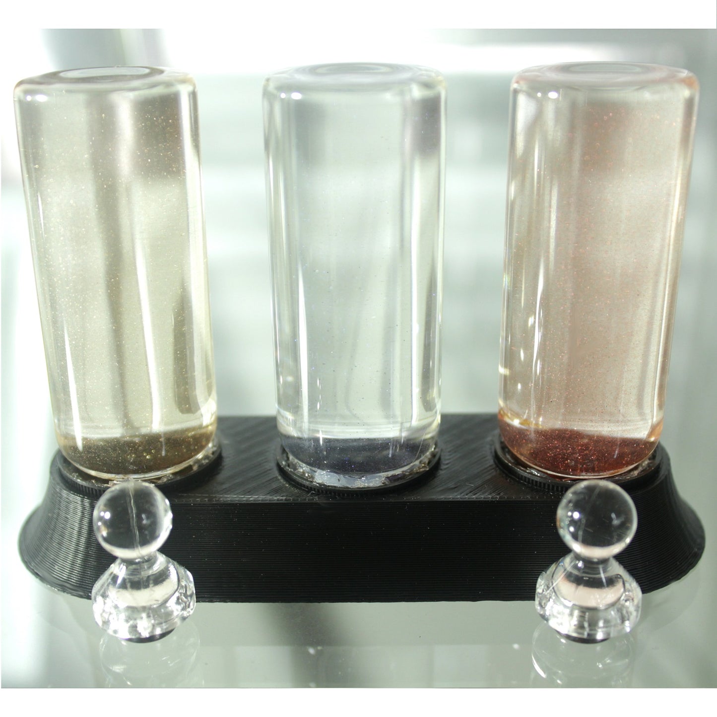 Colorful Ferrofluid Mini Displays with Stand